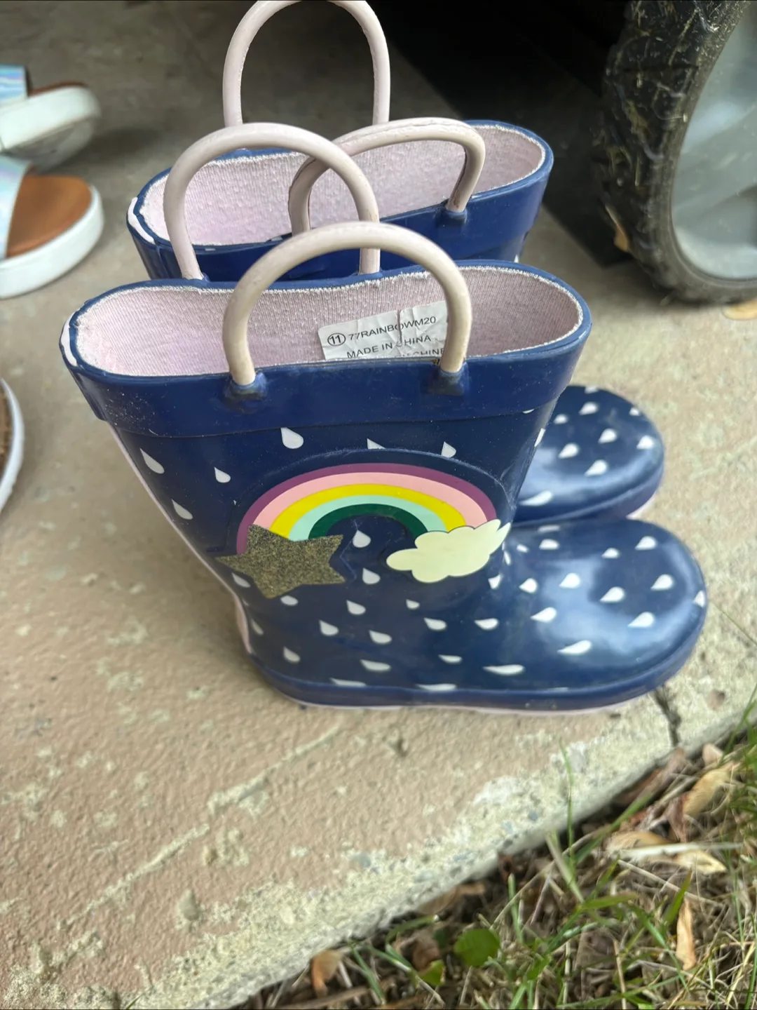Toddler Rain Boots size 11 and a size 1 thumbnail