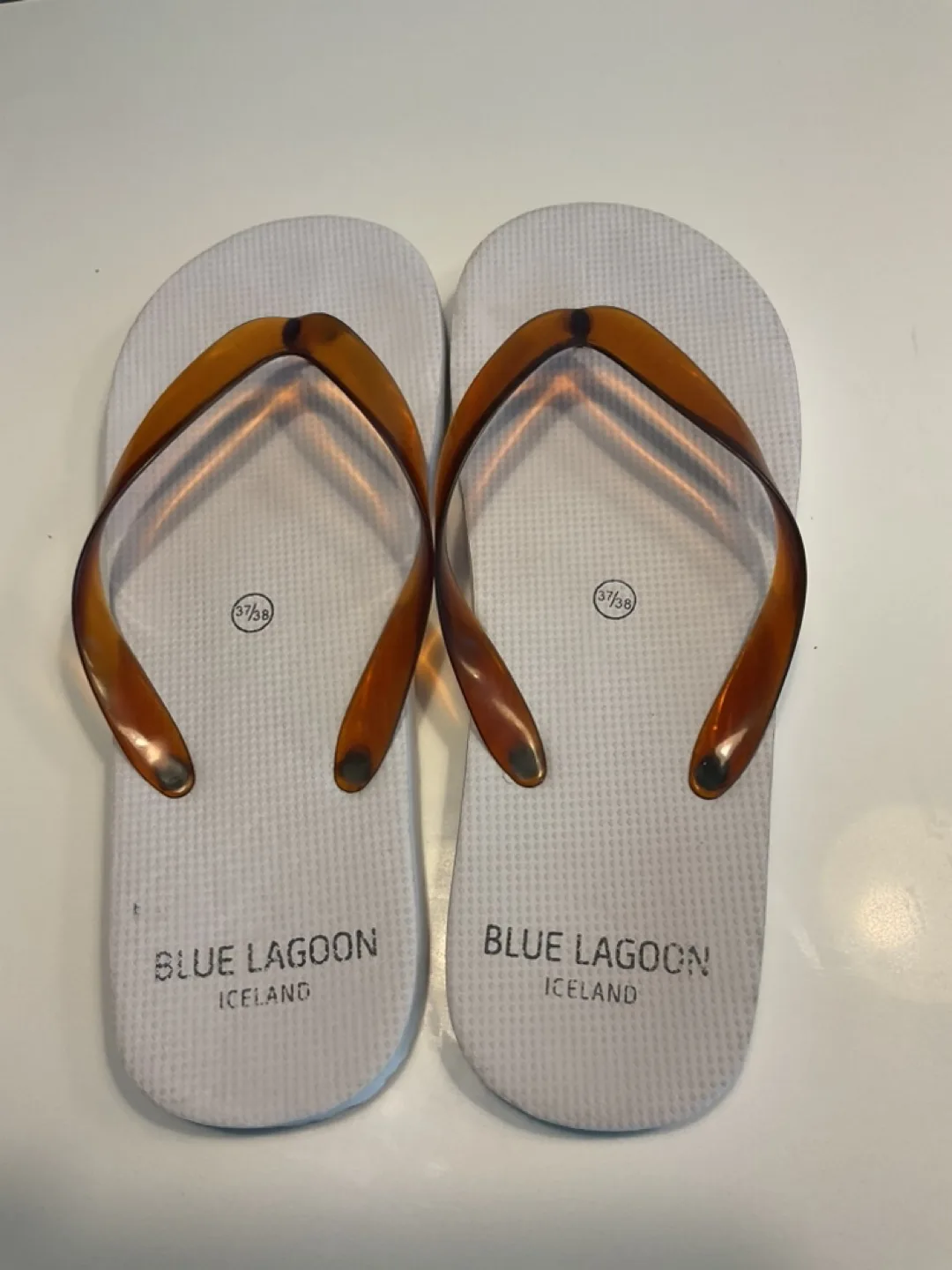 Blue Lagoon Flip Flops - size 37/38 thumbnail