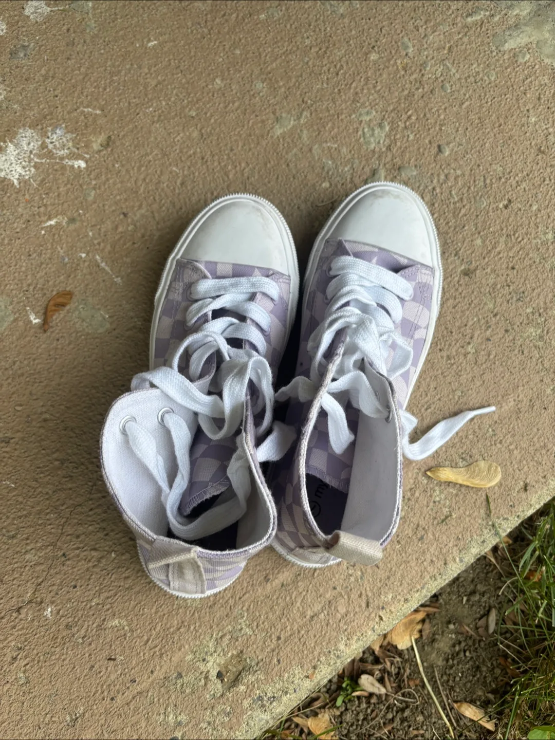 mySTYLE Checkered Sneakers thumbnail