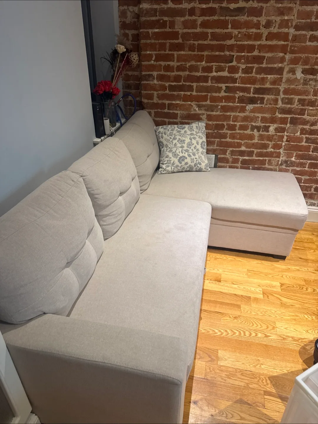 83" Wide Reversible Sleeper Sofa & Chaise image indicator(2)