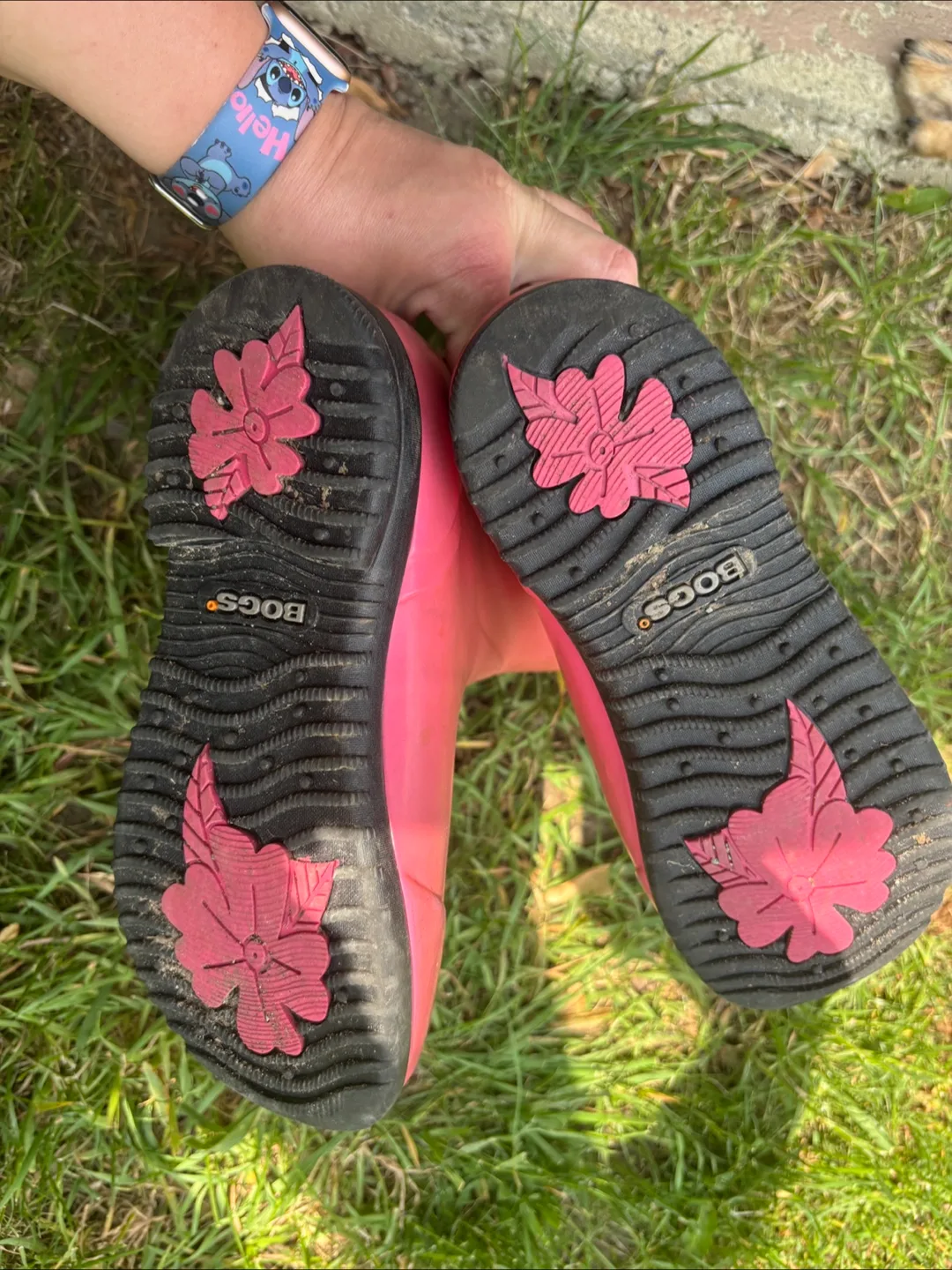 Pink Bogs Waterproof Boots image indicator(3)