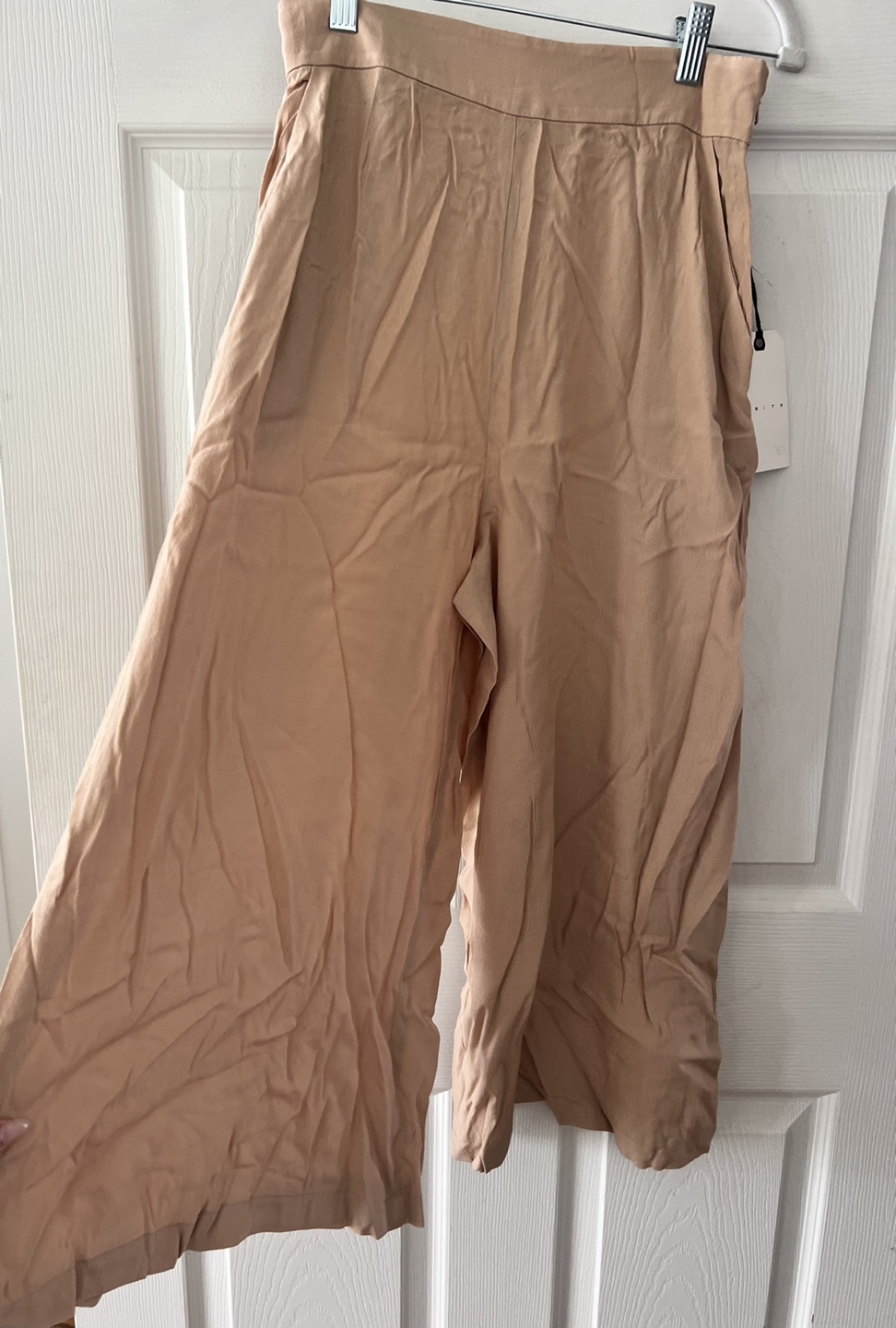 Leith Tan Wide Leg Pants - Size S - photo 2
