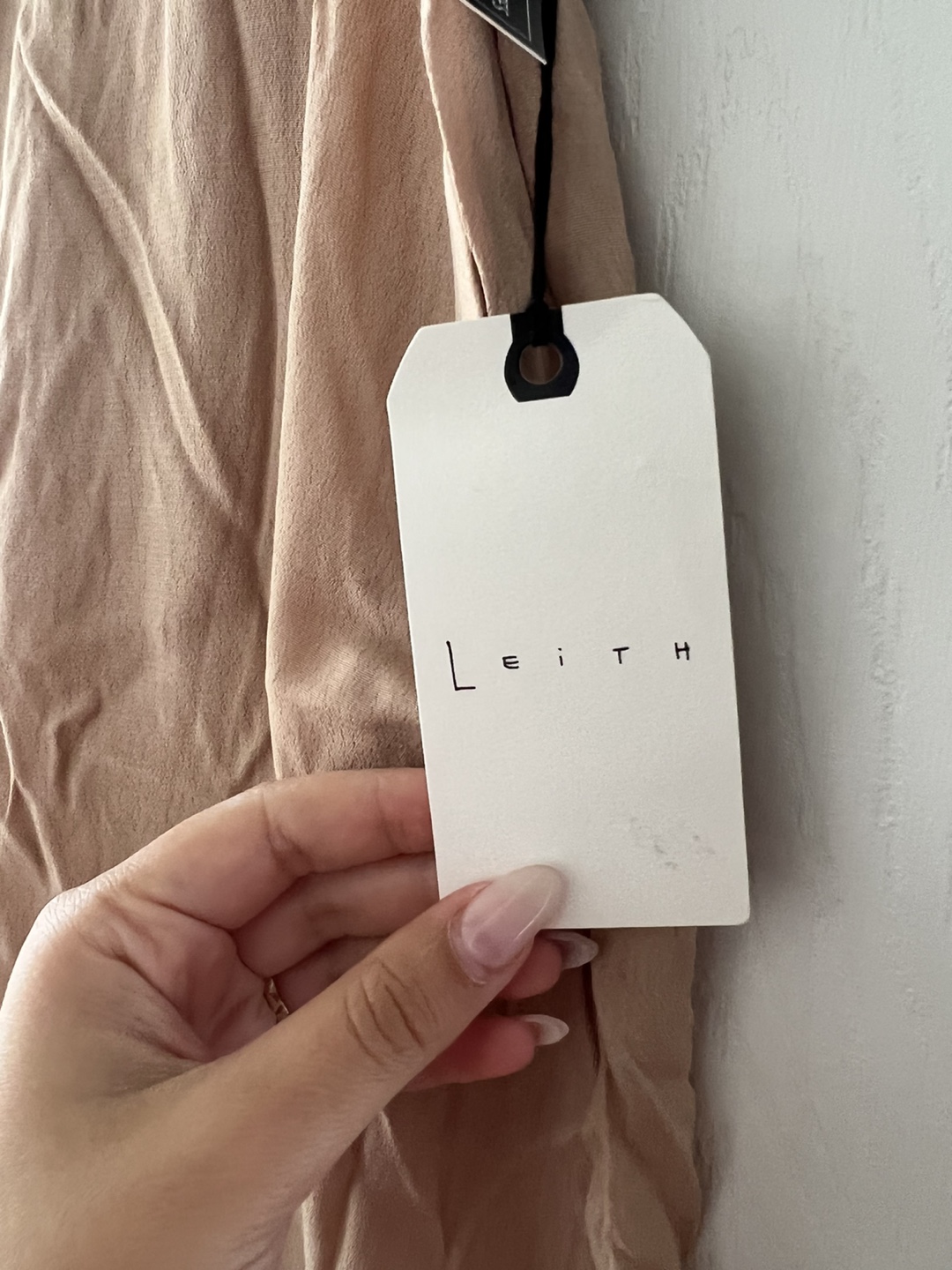 Leith Tan Wide Leg Pants - Size S - photo 3