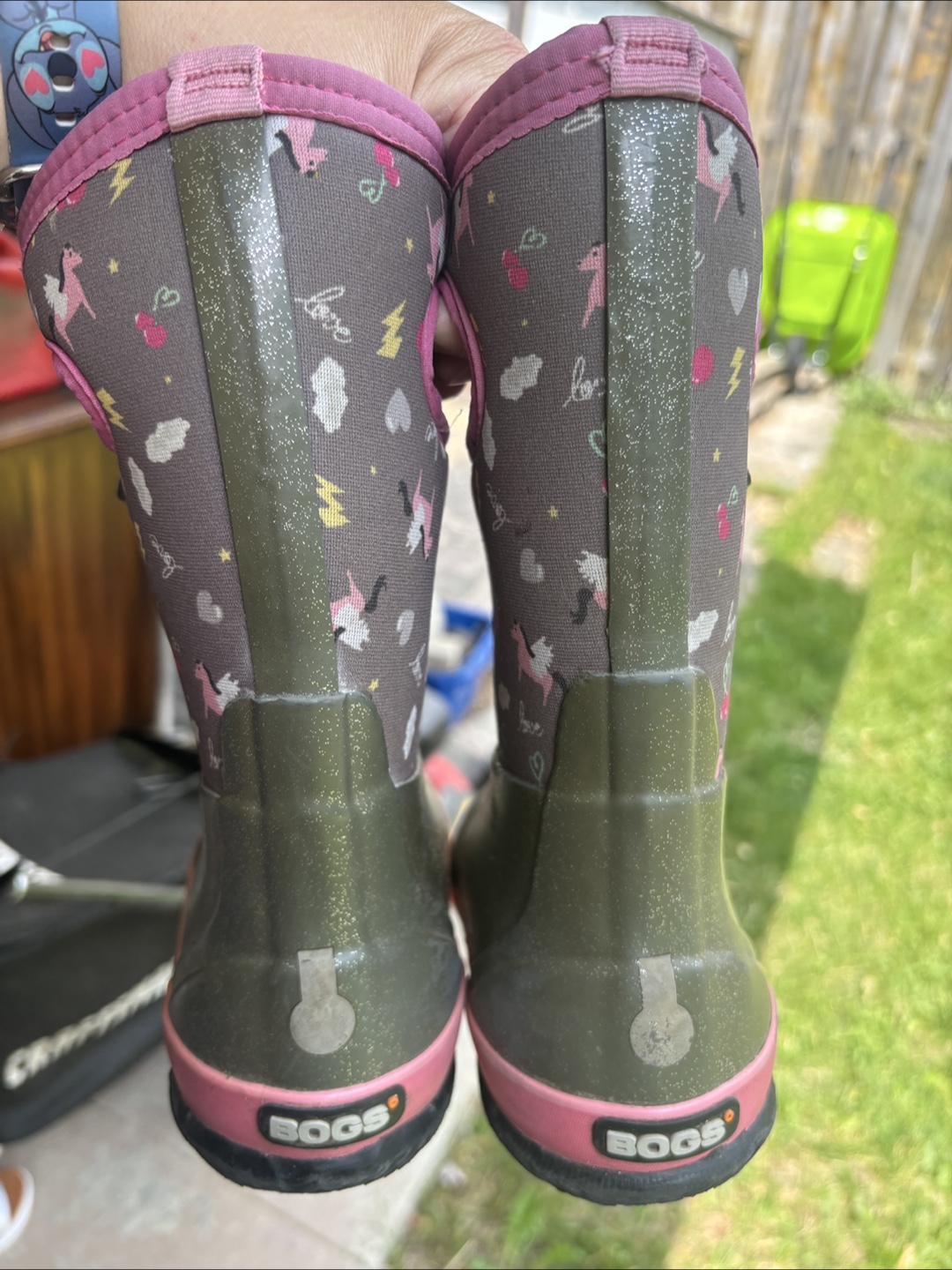 Bogs Rain Boots, Size 13 - photo 2