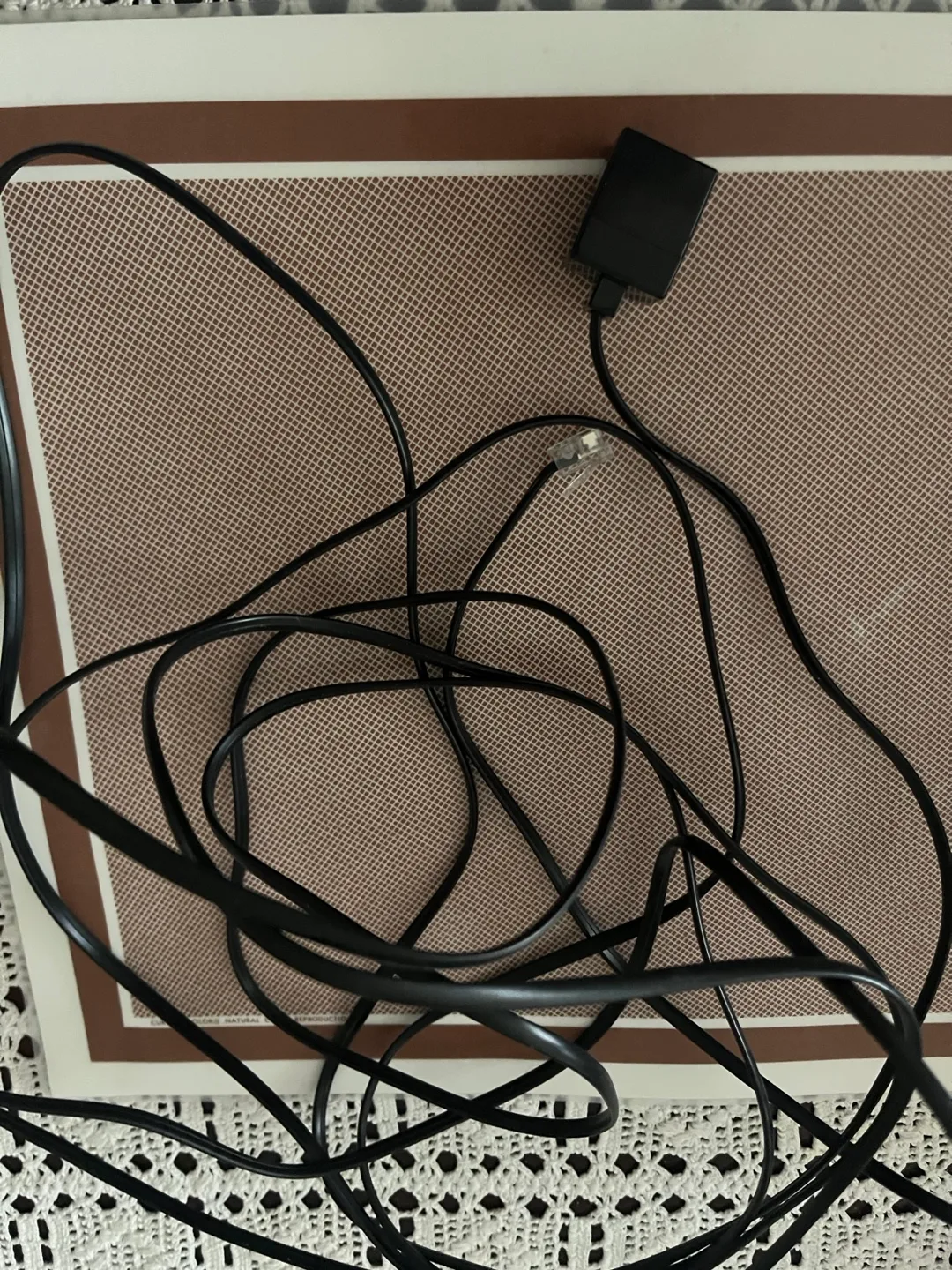 3 metre telephone extension cord - New image indicator(3)