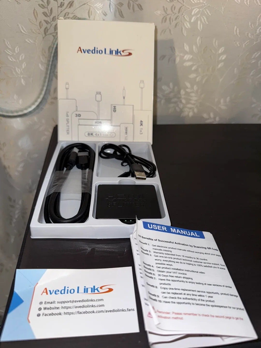 Avedio Links HDMI Switch 2 in 1 Out image indicator(6)