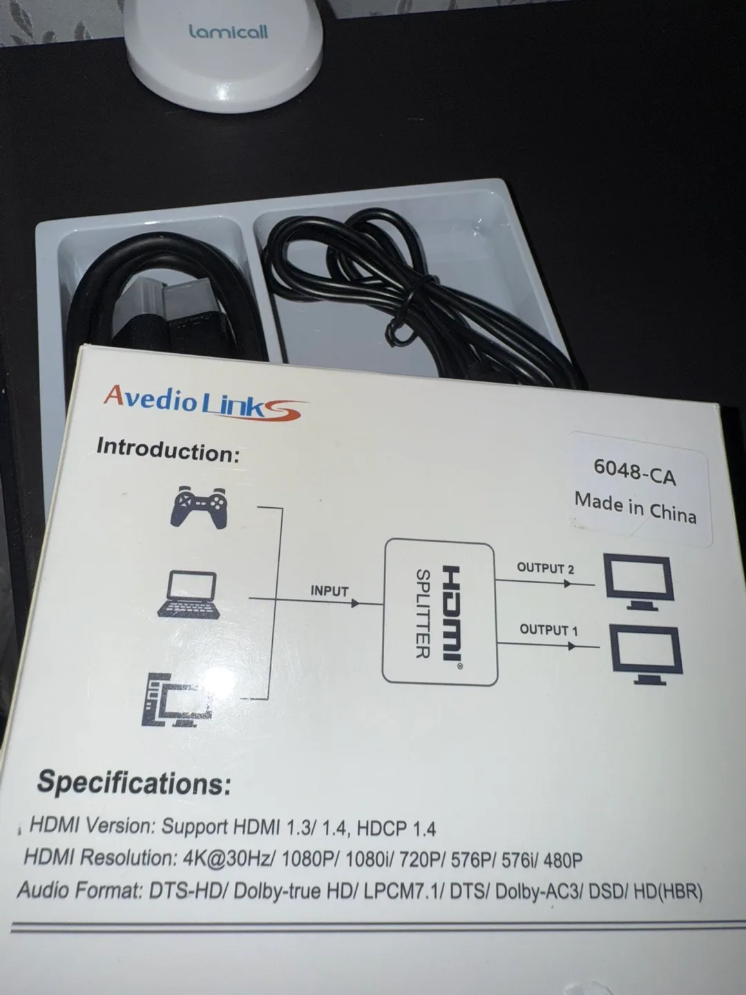 Avedio Links HDMI Switch 2 in 1 Out image indicator(8)