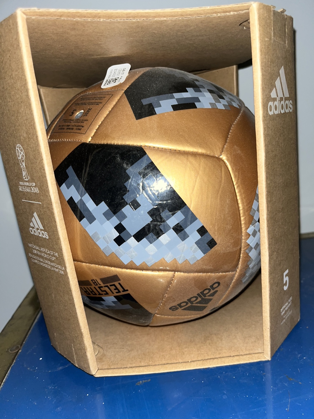 Adidas Telstar 18 Soccer Ball - Match Ball Replica - photo 3