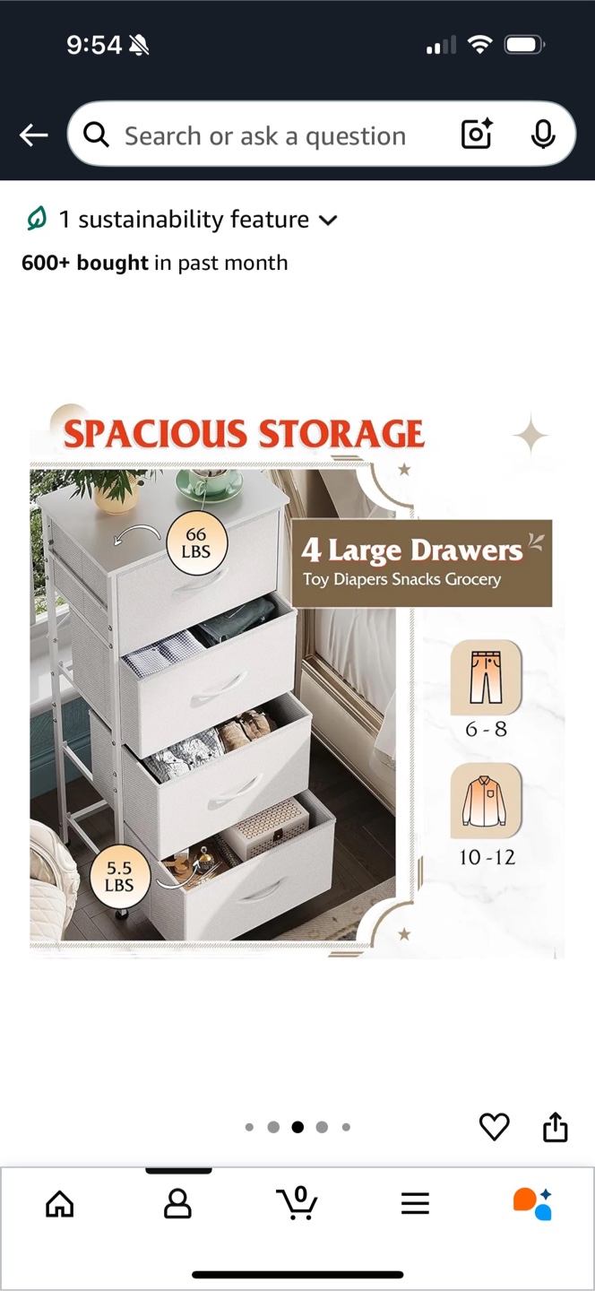 4-Drawer Storage Organizer - photo 2