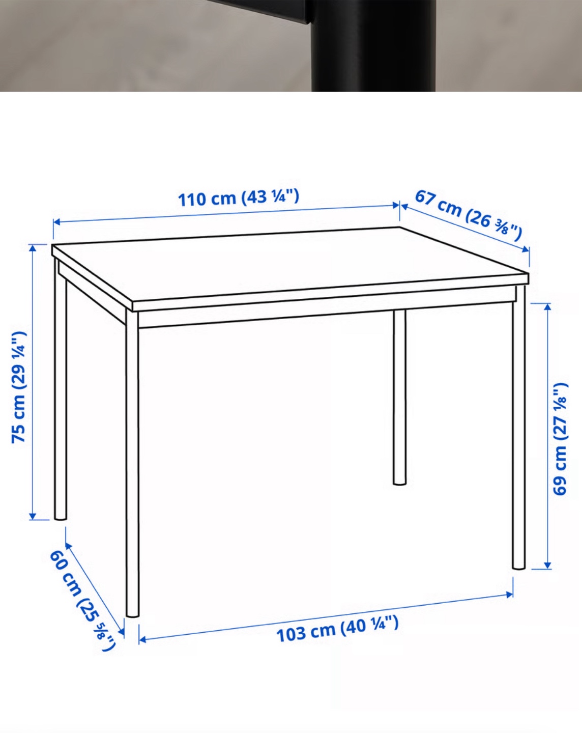 Queen Size Bed Frame-90, coffee table-30, dining table-35 - photo 3
