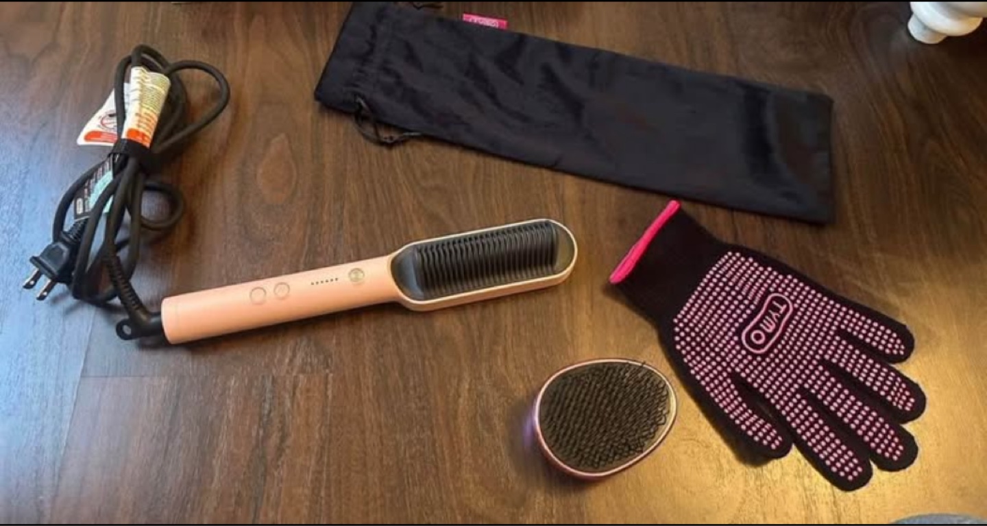 Tymo Ring Plus Ionic Hair Straightening Comb