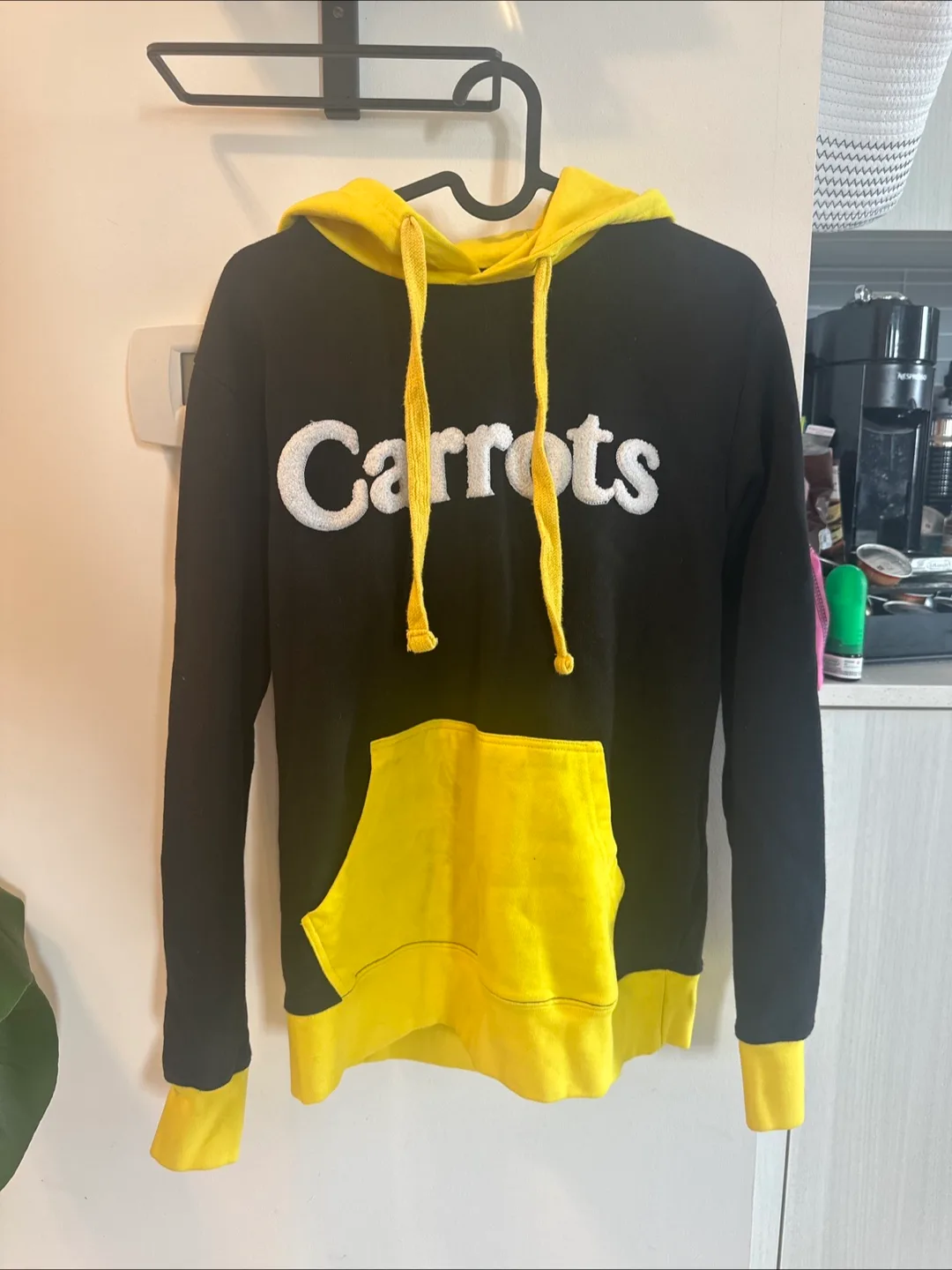 Carrots Black and Yellow Hoodie thumbnail