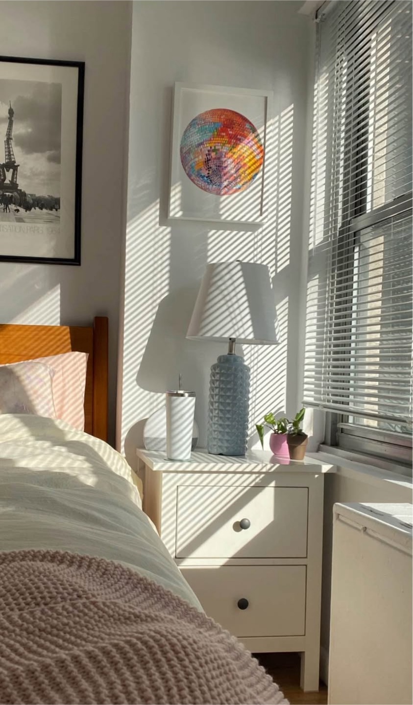 White Two Drawer Nightstand (IKEA HEMNES) - photo 2
