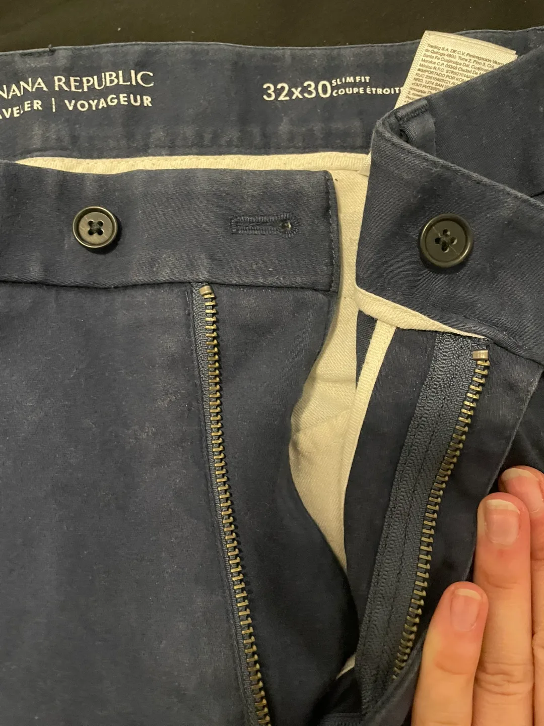 Banana Republic Traveller Slim Fit Pants - 32” image indicator(2)