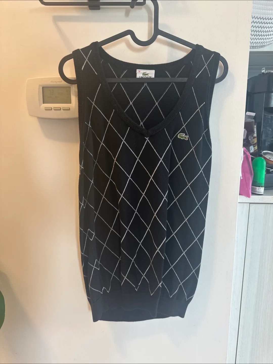 Lacoste Argyle Sweater Vest thumbnail