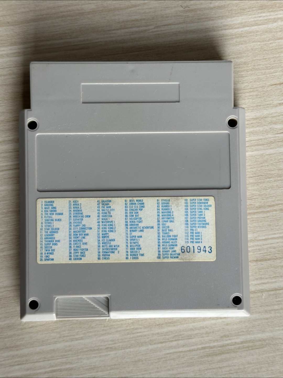 Vintage 115-in-1 Famicom Game Cartridge – Multicart for NES Fans - photo 2