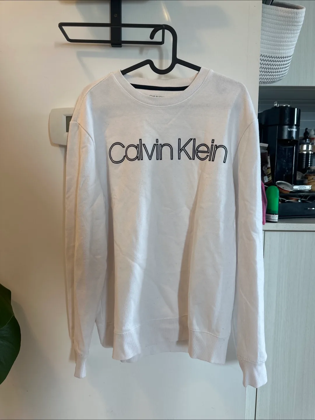 Calvin Klein White Sweatshirt thumbnail