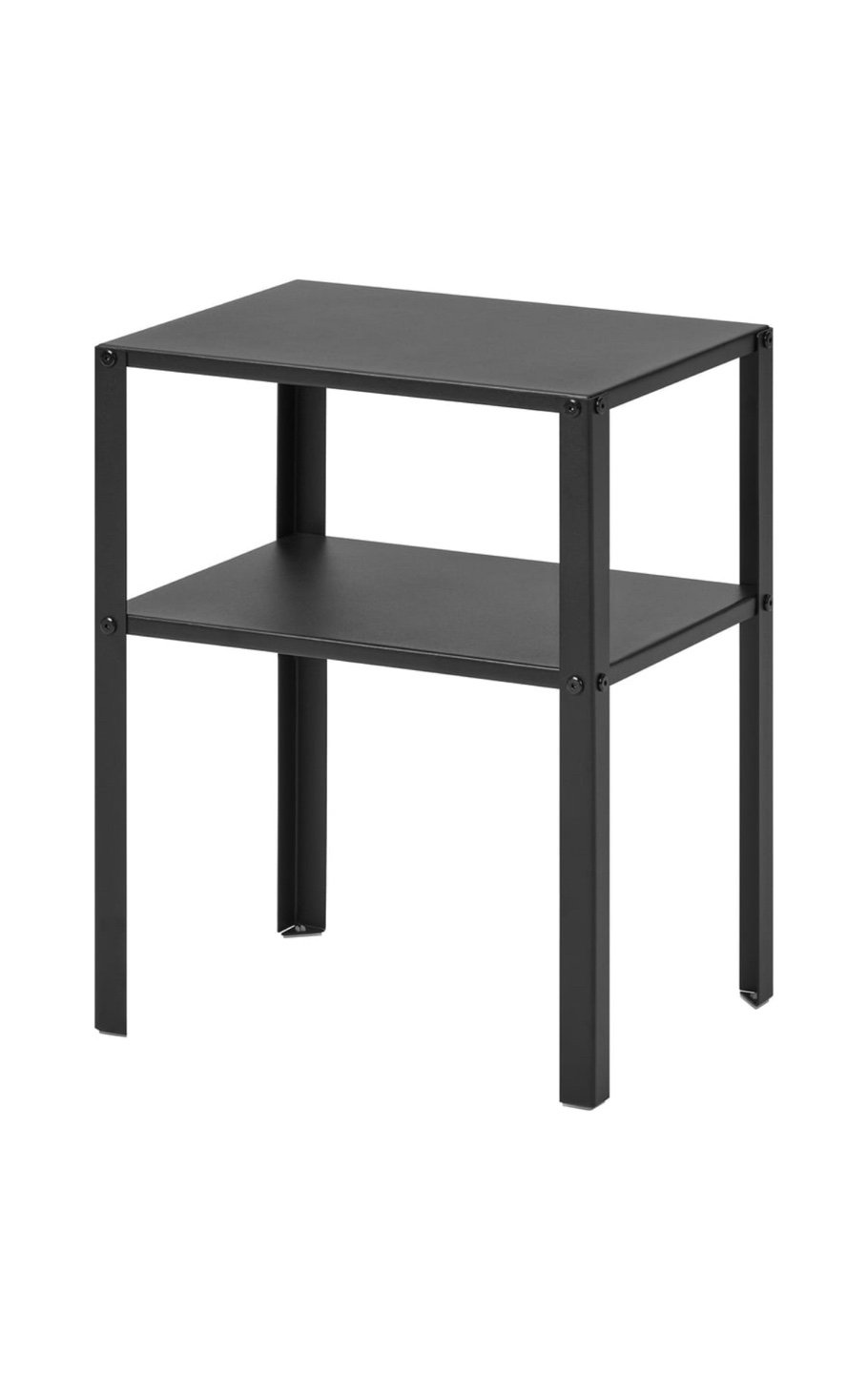 🖤 Sleek Black Nightstand – Compact & Modern✨