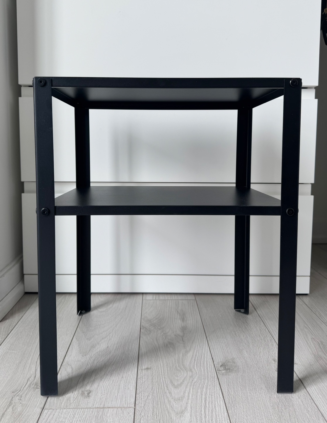 🖤 Sleek Black Nightstand – Compact & Modern✨ - photo 3