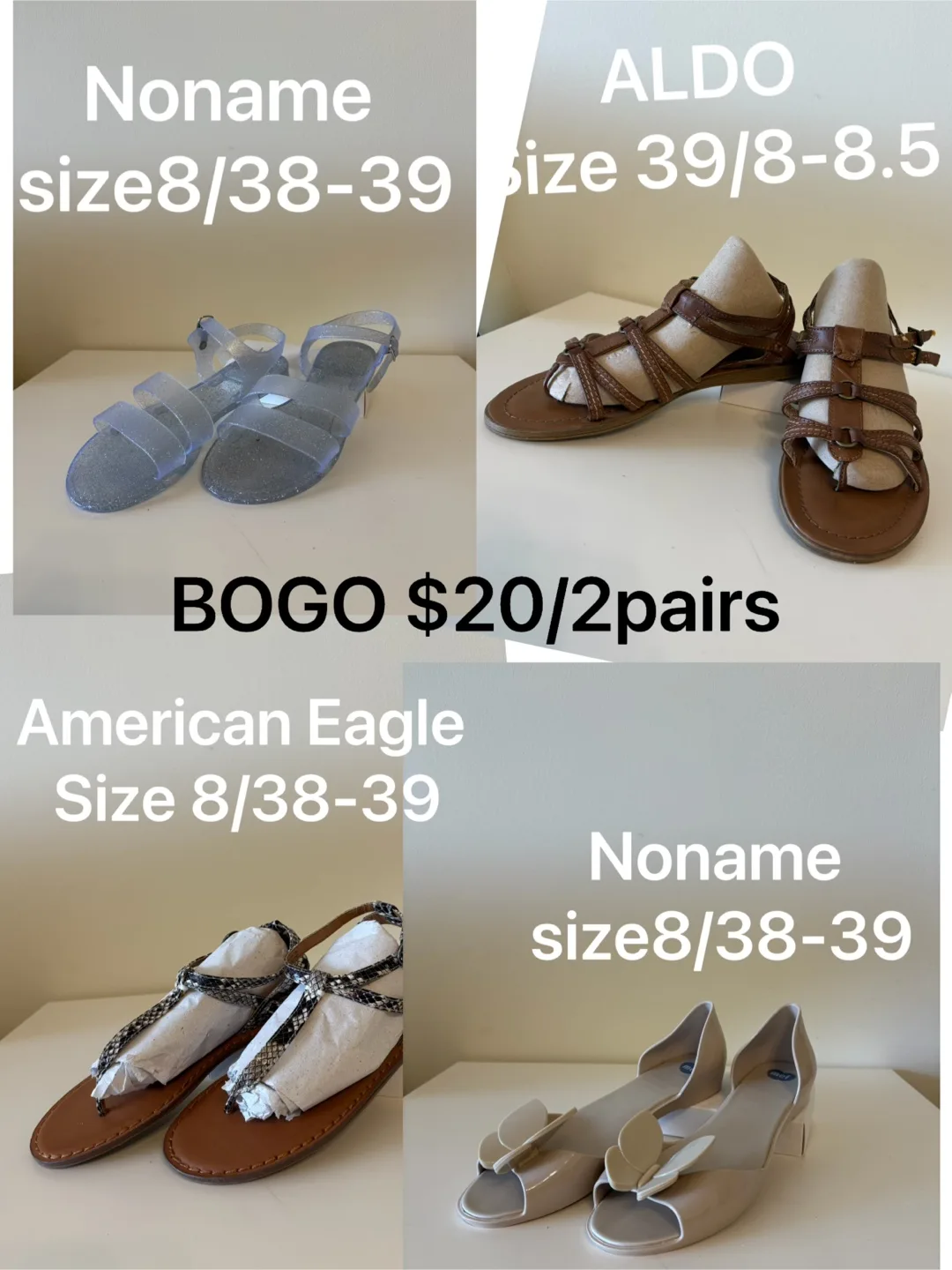 Sandals BOGO - Great deal! thumbnail