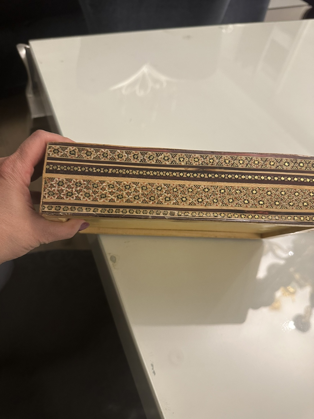 Handmade Wooden Tissue Box - photo 2