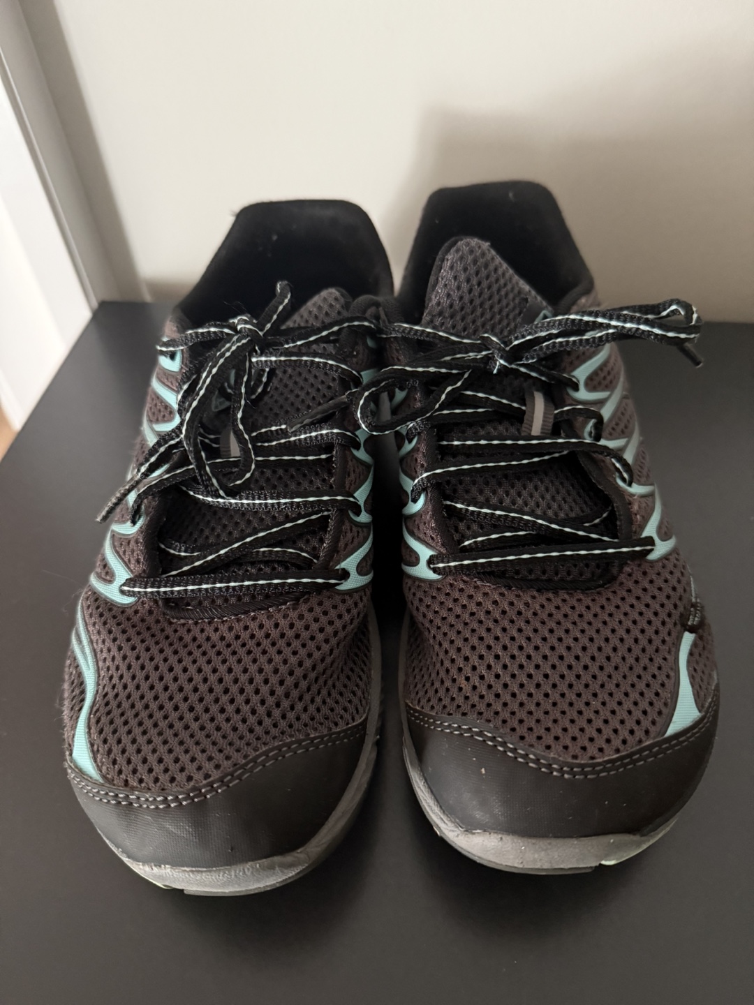 Merrell Black and Teal Runners