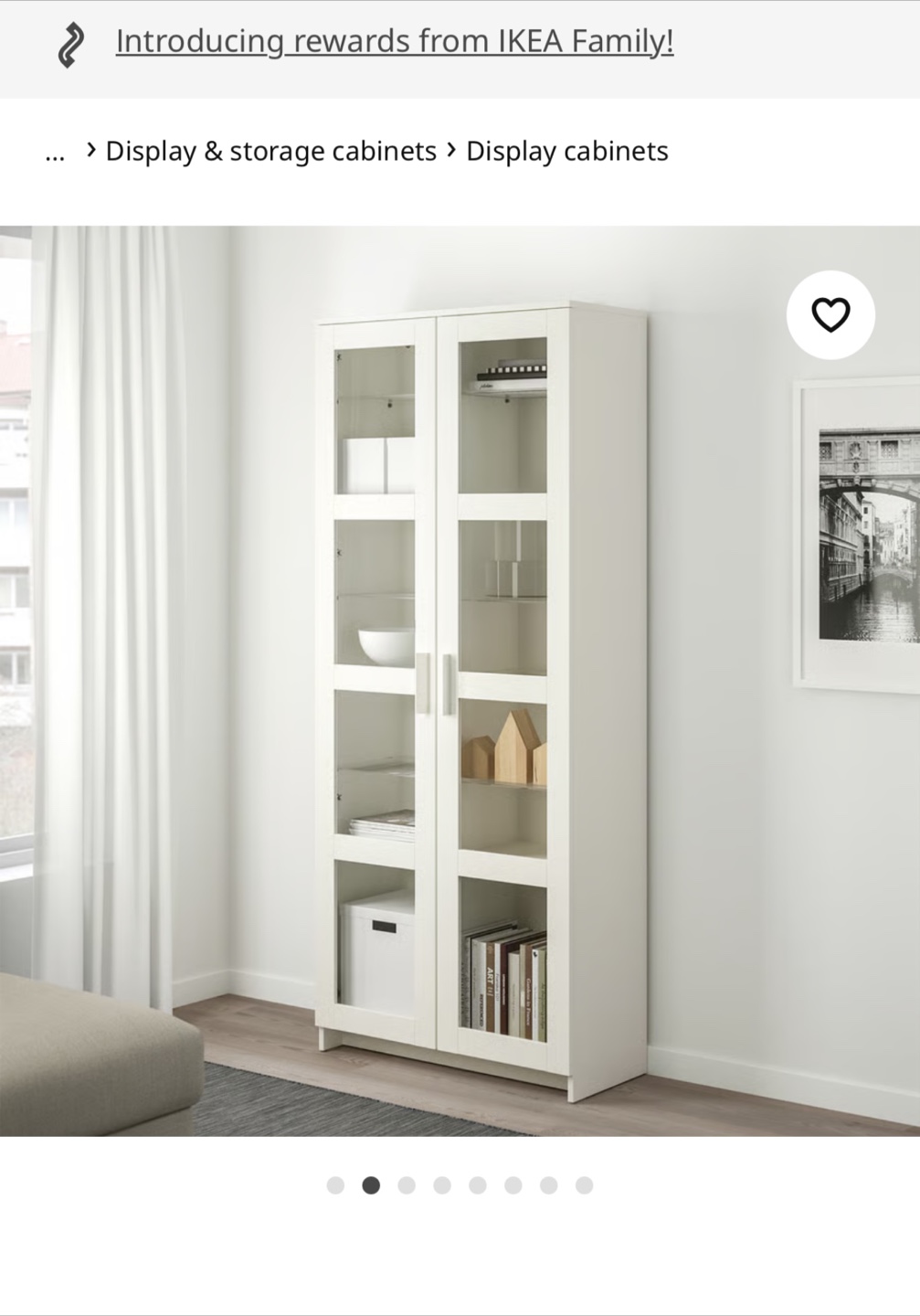 IKEA Display Cabinet