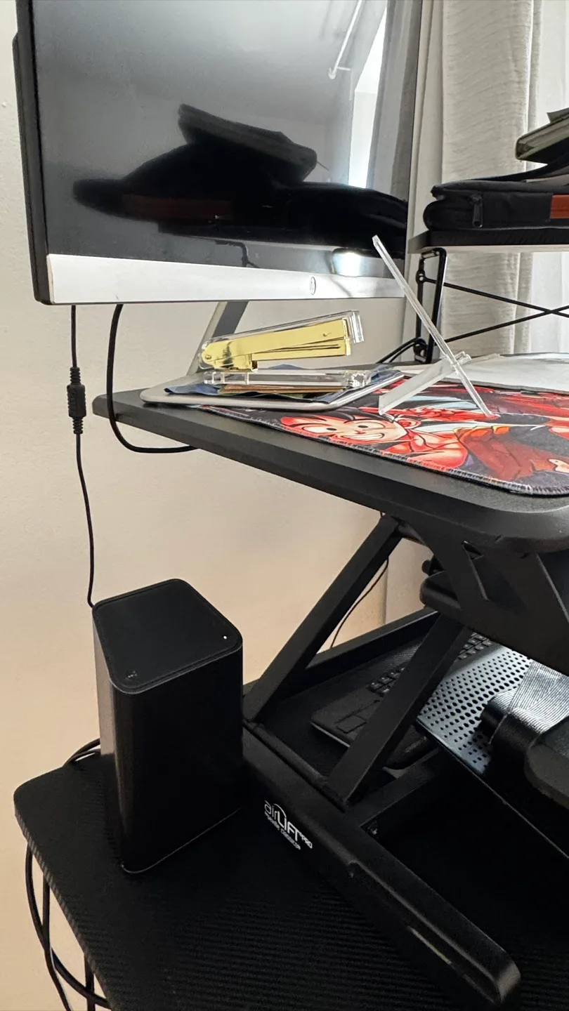 FOR SALE: Complete Adjustable Desk Setup image indicator(3)