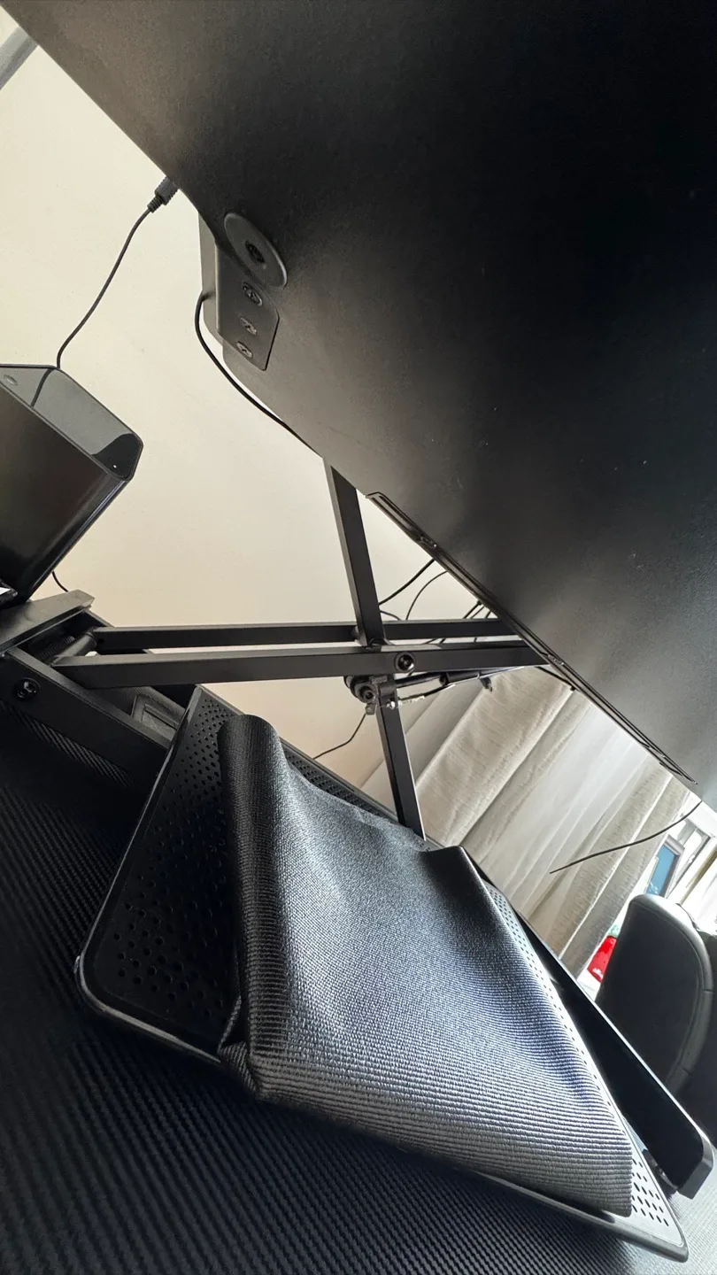 FOR SALE: Complete Adjustable Desk Setup image indicator(5)