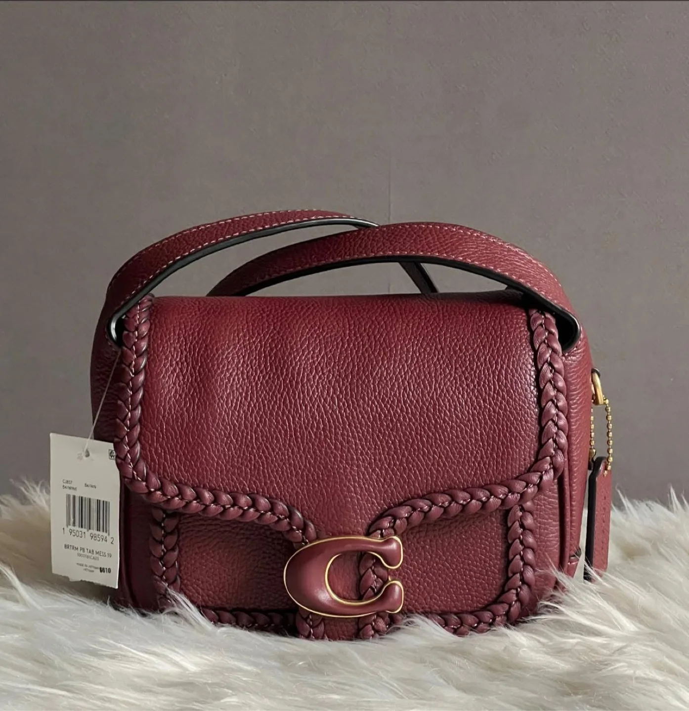 FOR SALE ✨ Coach Tabby Messenger 19 with Braid thumbnail