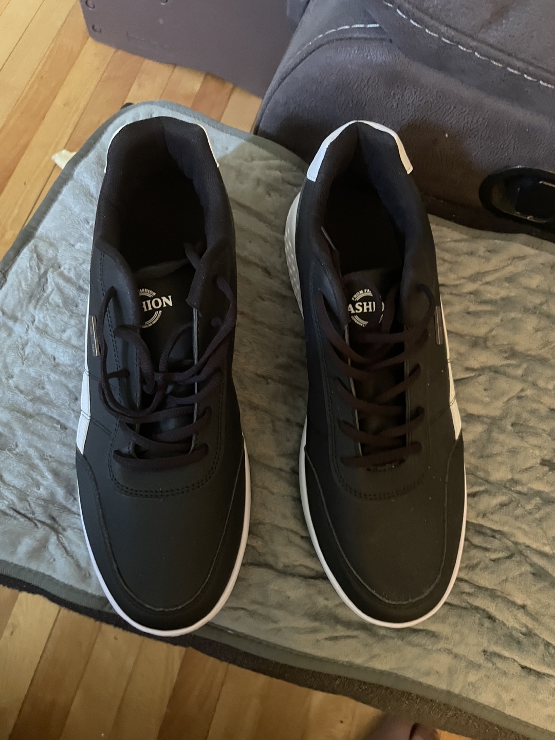 Black and White Sneakers