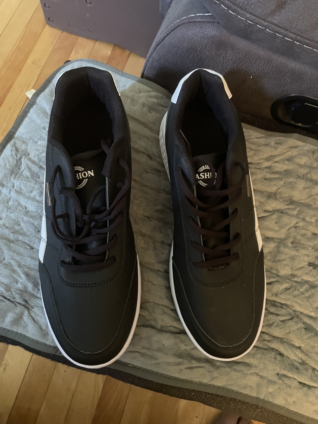 Black and White Sneakers - photo 4