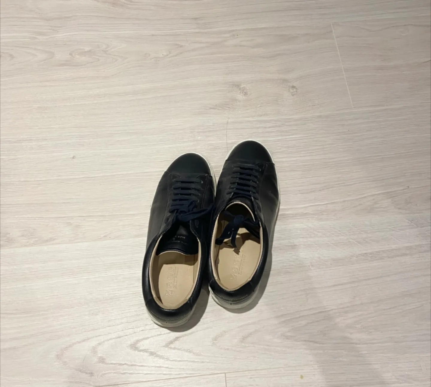 Women’s Zespa Black Leather Sneakers image indicator(5)