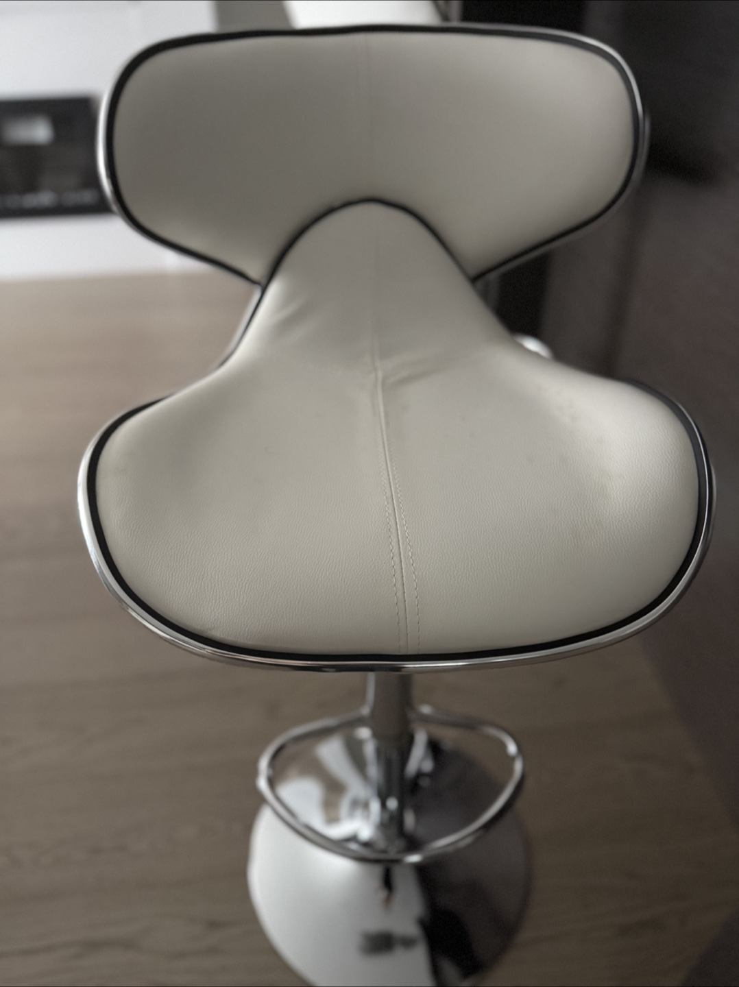 Modern White Barstool