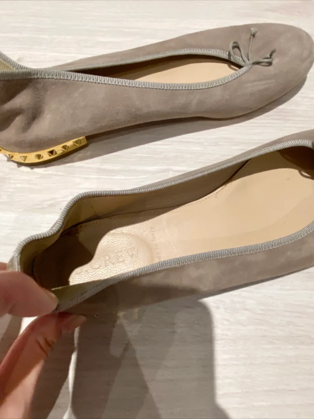 J.Crew suede Flats - Size 8.5 image indicator(5)