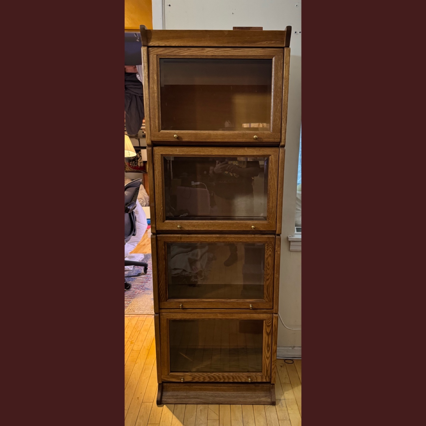 Oak Barrister Bookcase - photo 2