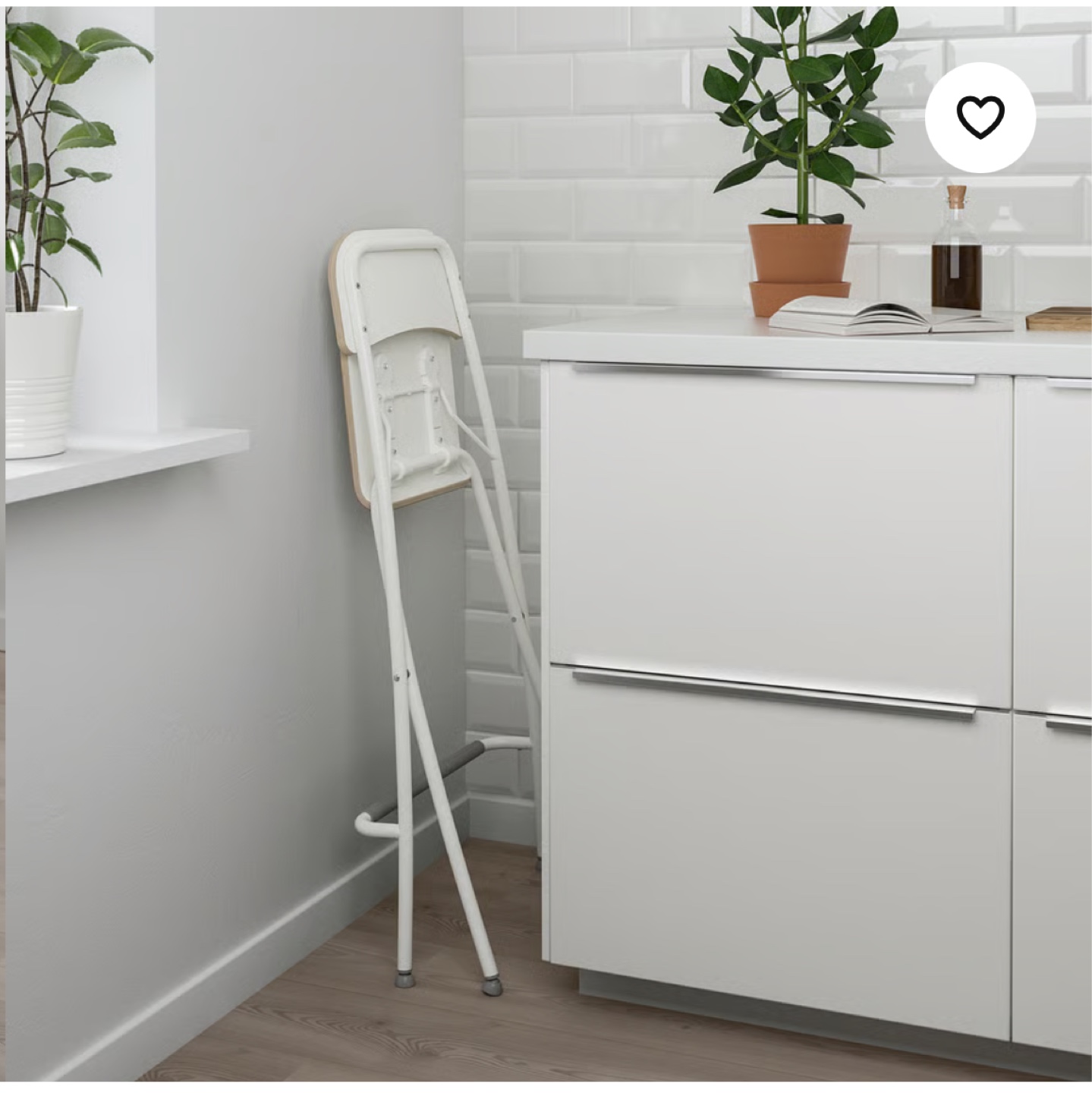 Ikea franklin bar stools / high chairs with cushions - photo 3