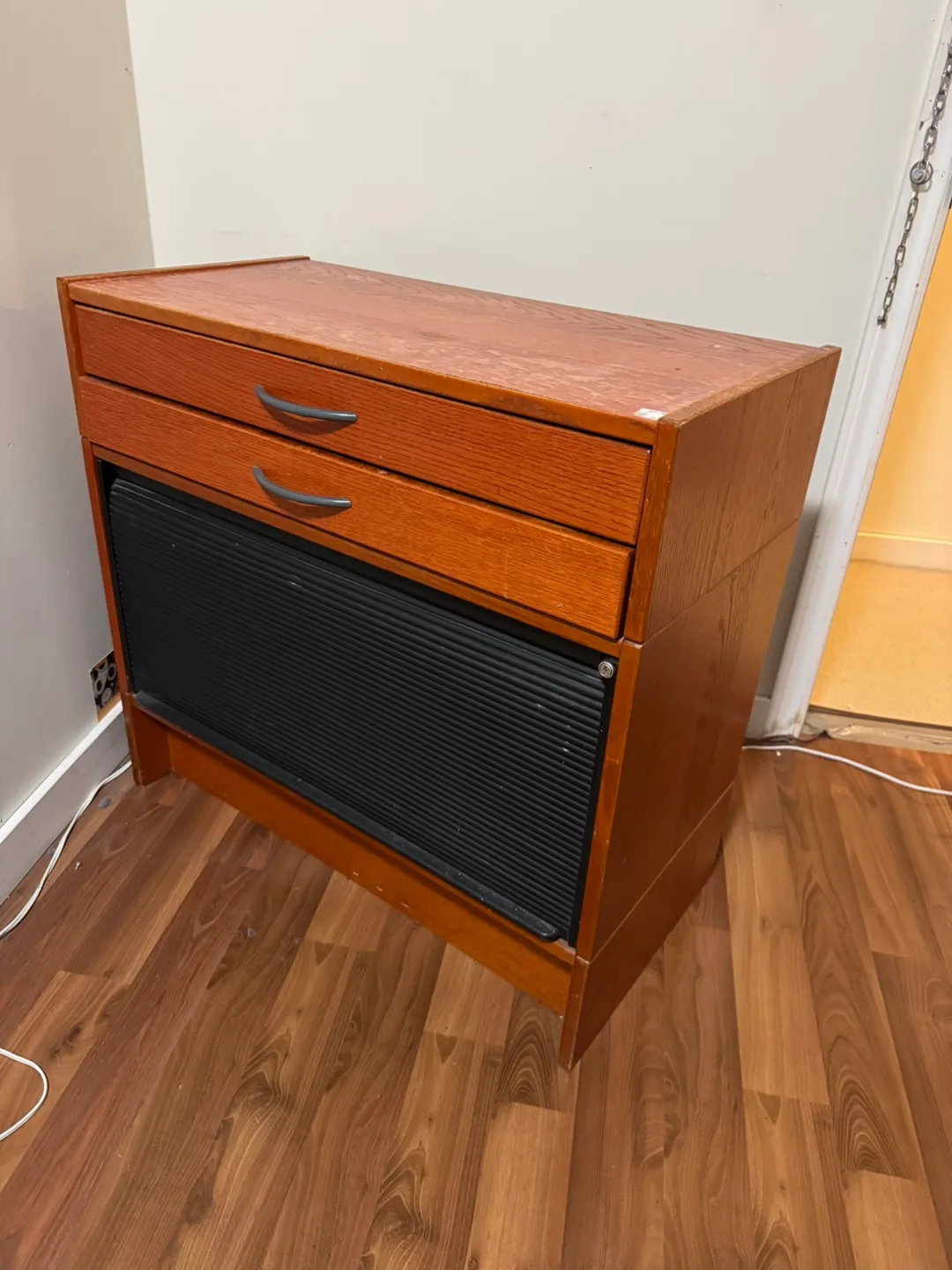 Vintage wooden cabinet thumbnail