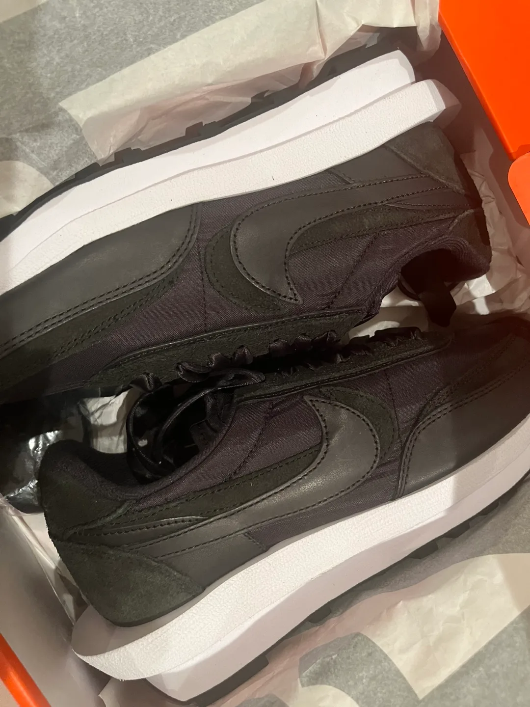 Nike LDWaffle Sacai Black Sneakers - Size 9 thumbnail