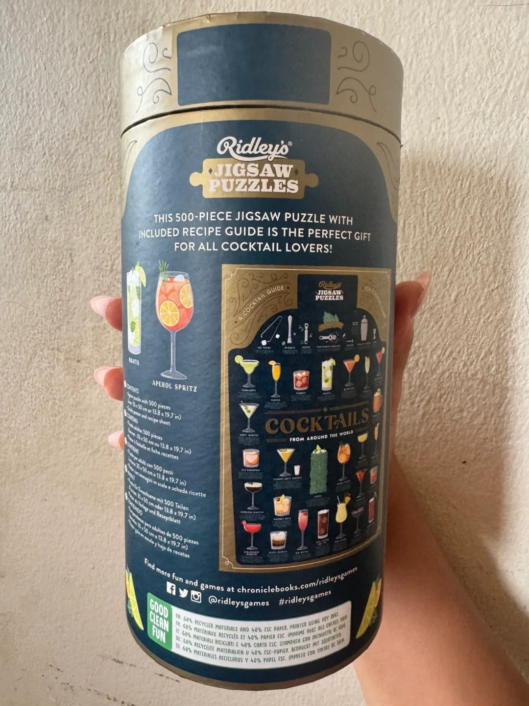 Ridley's Cocktail Lover's Jigsaw Puzzle image indicator(2)