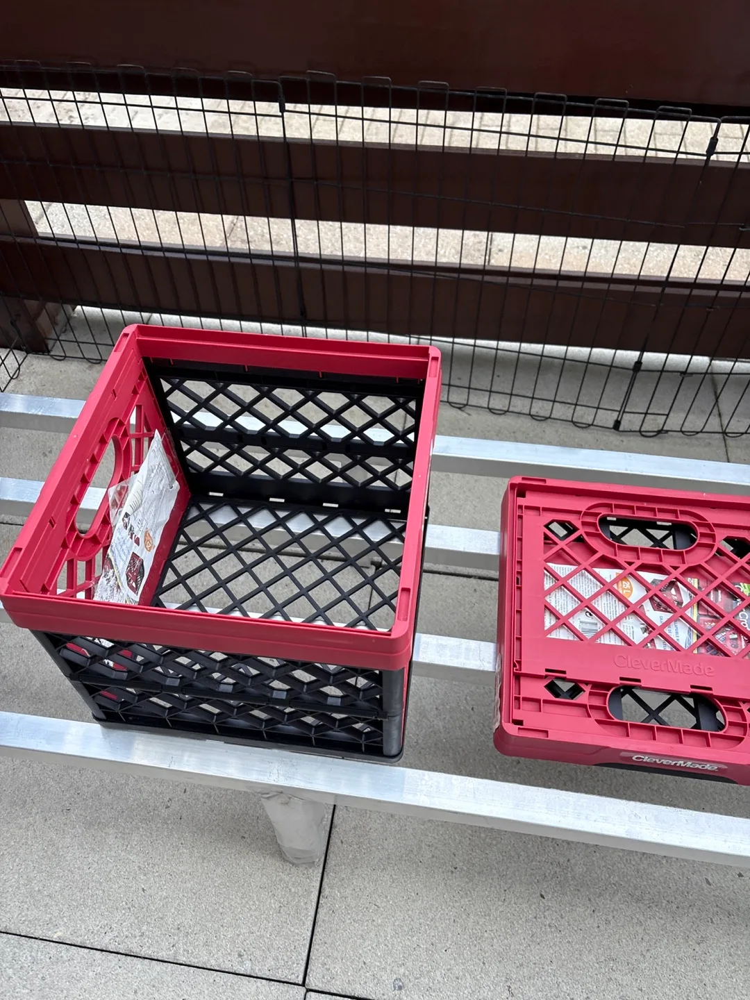 CleverMade Collapsible Storage Crates image indicator(2)