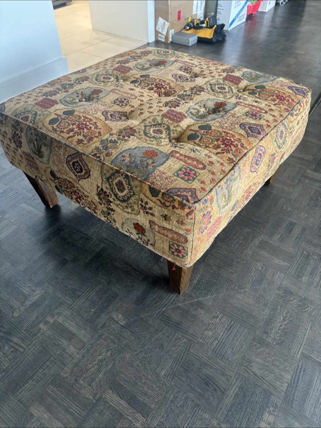 Square Ottoman from Pier 1 - photo 3