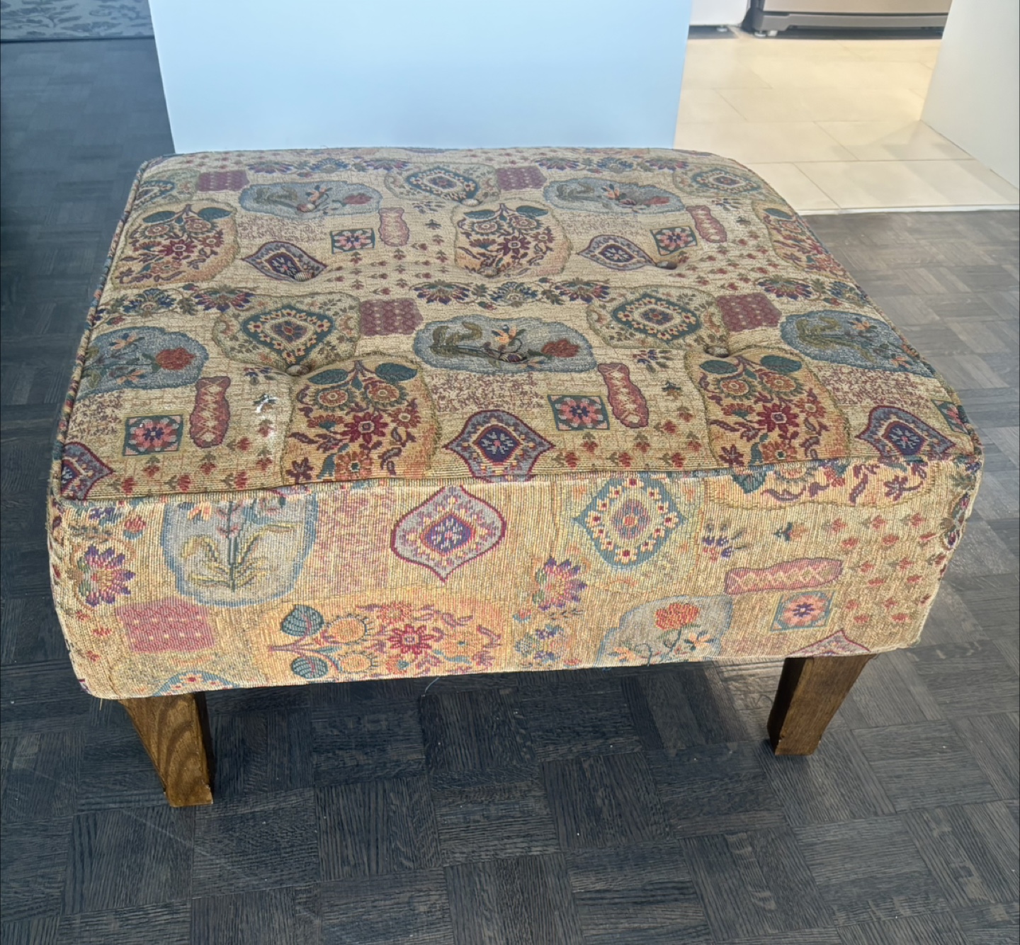 Square Ottoman from Pier 1 - photo 2