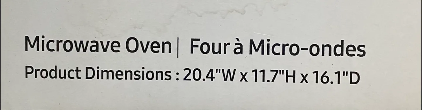 Samsung Microwave image indicator(6)