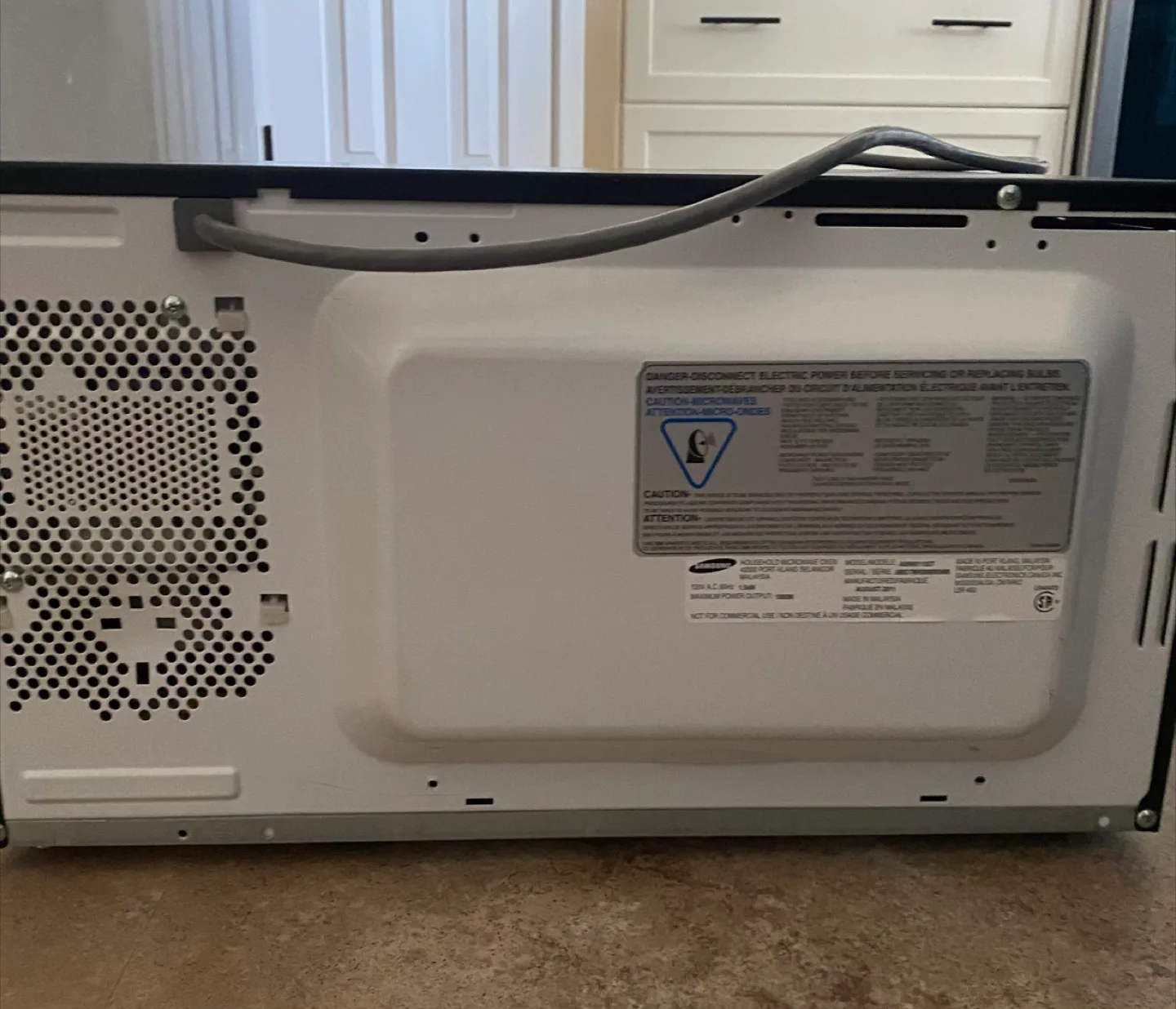 Samsung Microwave image indicator(5)