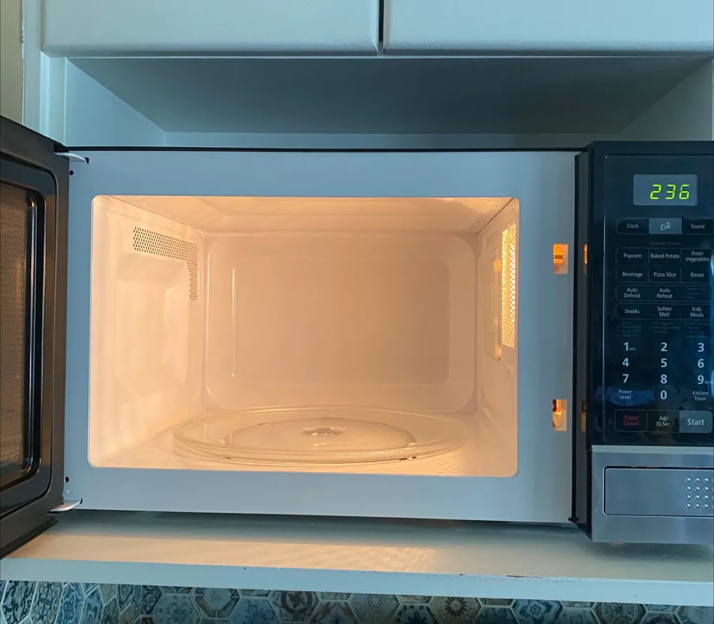 Samsung Microwave image indicator(2)