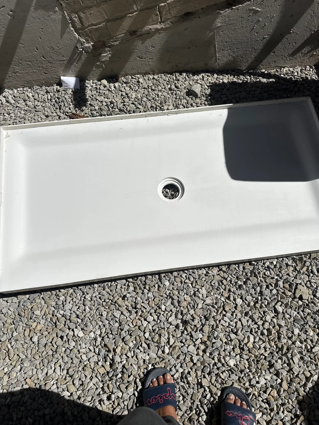 Shower base acrylic 30 by 60 inch image indicator(2)