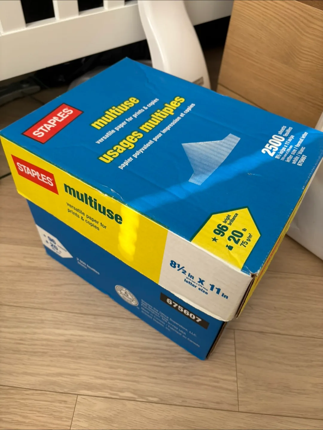 Staples Multiusage Paper - 8.5x11" - Letter Size thumbnail