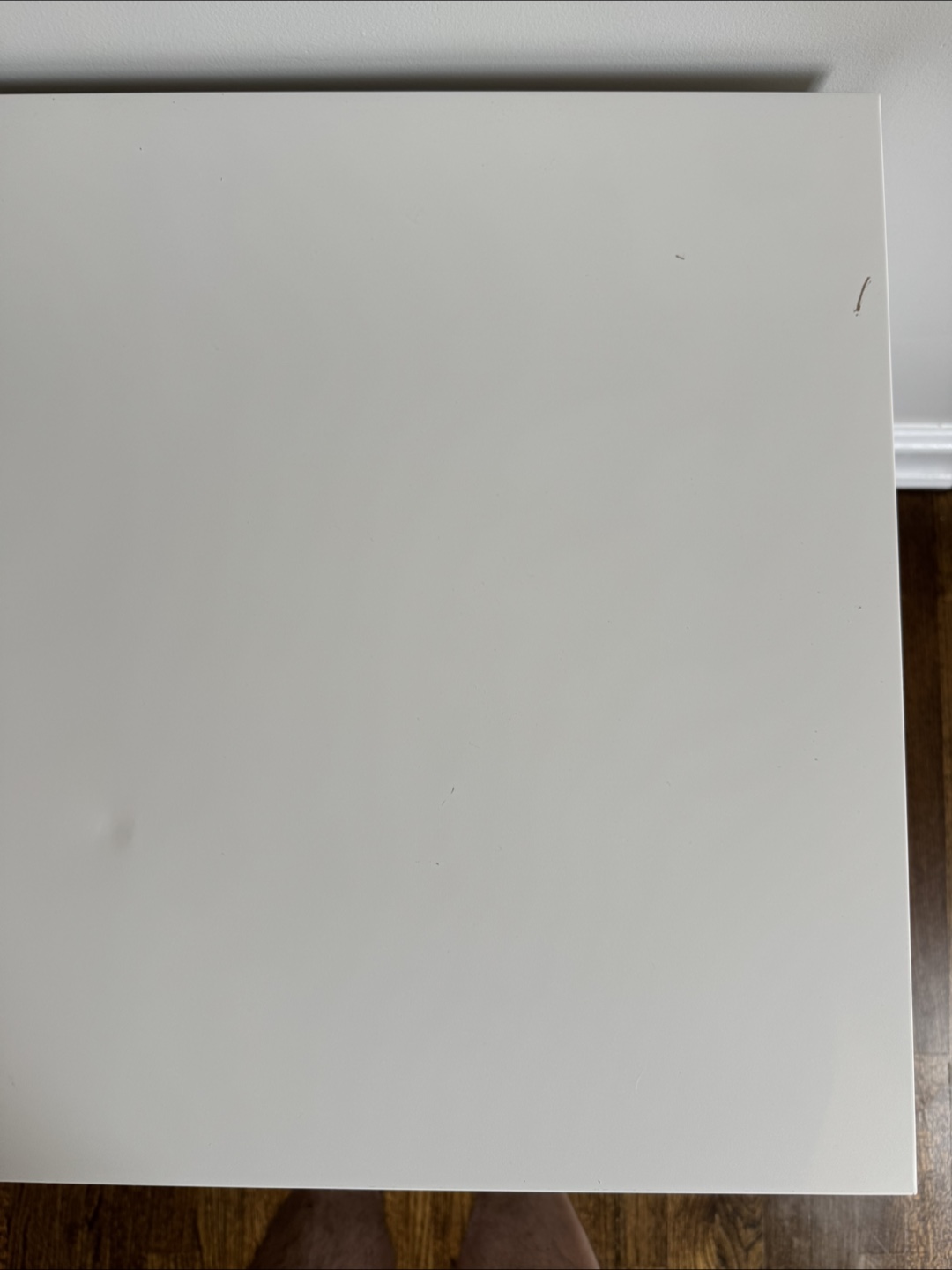 White IKEA Desk - photo 3