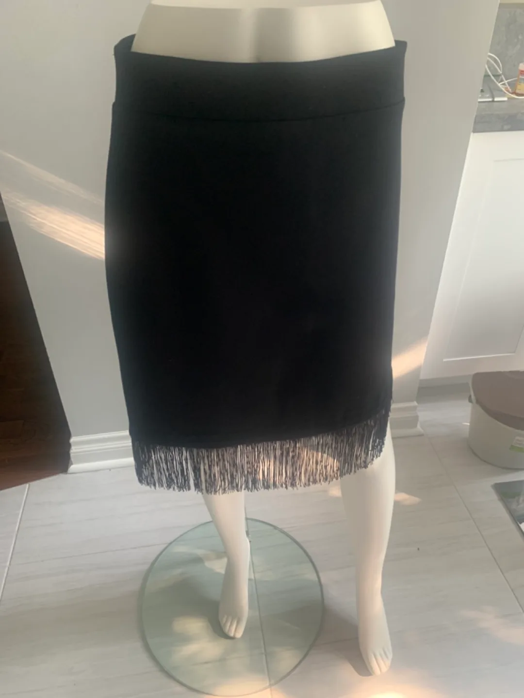 INC International Concepts Fringe Skirt - Size M thumbnail